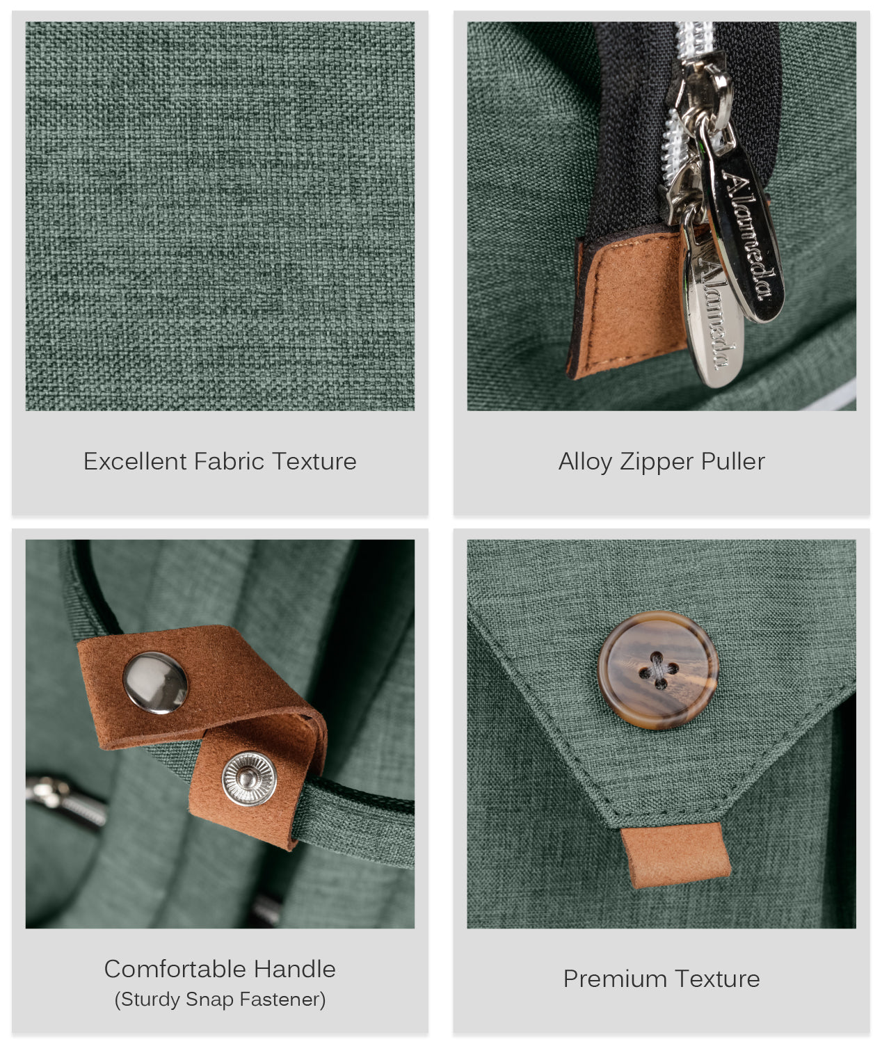 ALAMEDA Diaper Backpack - Large - Olive Green