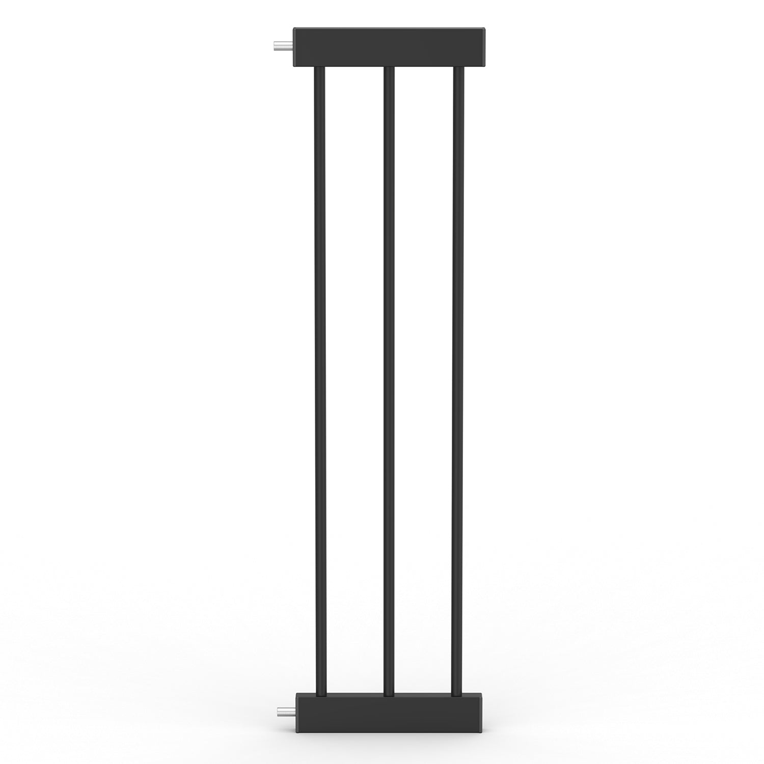BABY SAFE Wooden Safety Gate w/t 21cm Black Extension - Natural Wood