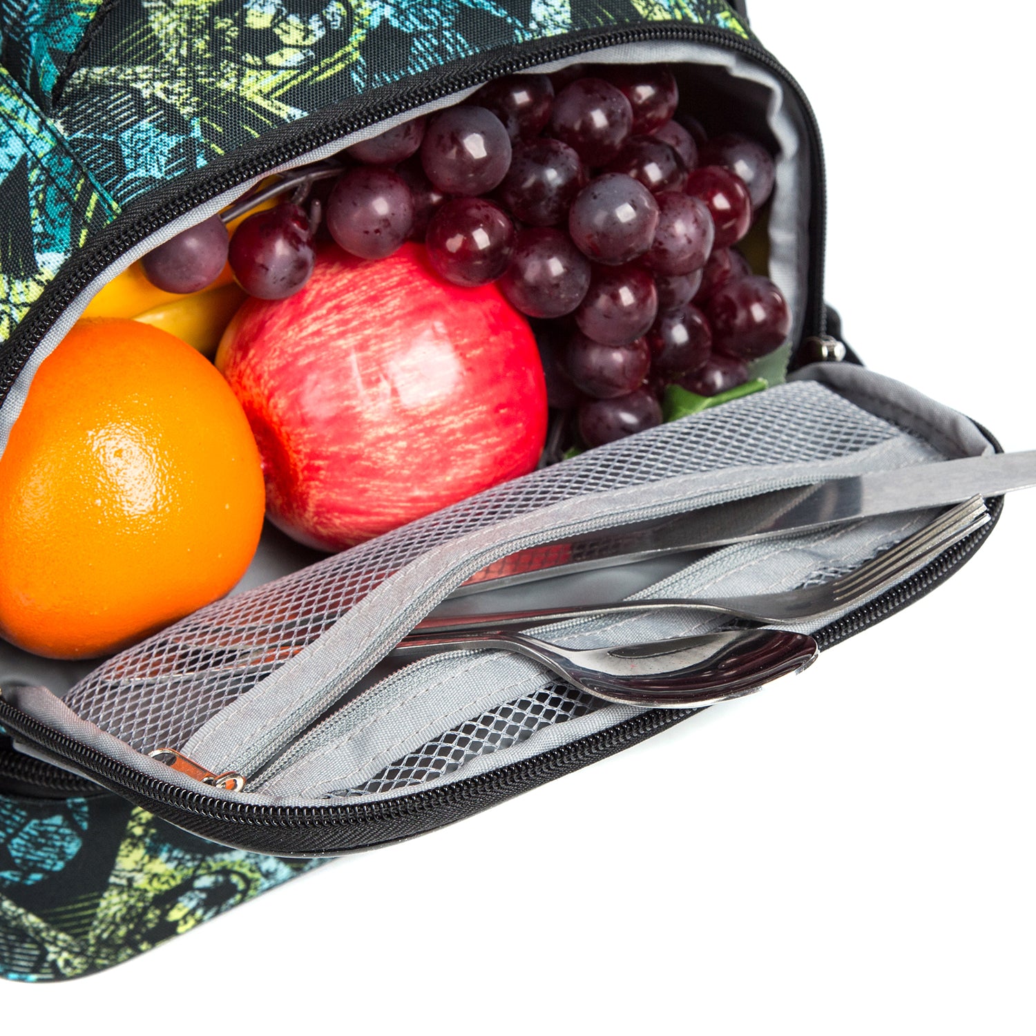 EAZY KIDS Lunch Bag Combo of 3 Football - Green