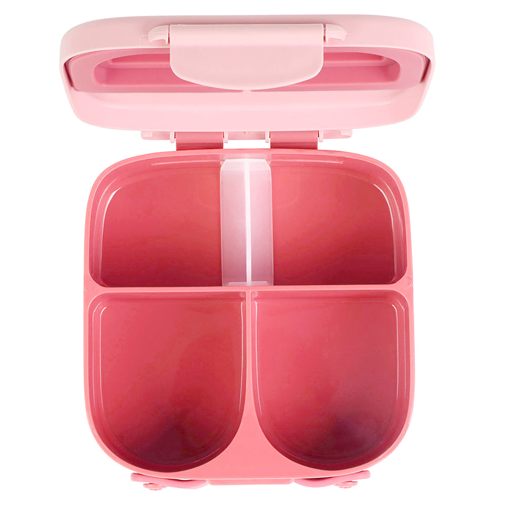 EAZY KIDS Bento Box wt Insulated Lunch Bag Combo - Pink