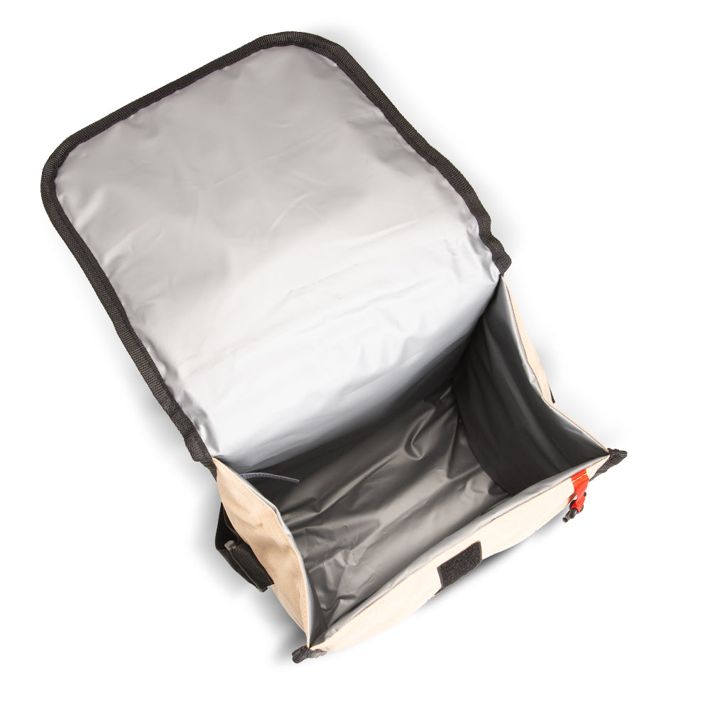 EAZY KIDS Vacuum Insulated Water Bottle w/ Lunch Bag - Refresh, 950ml Green