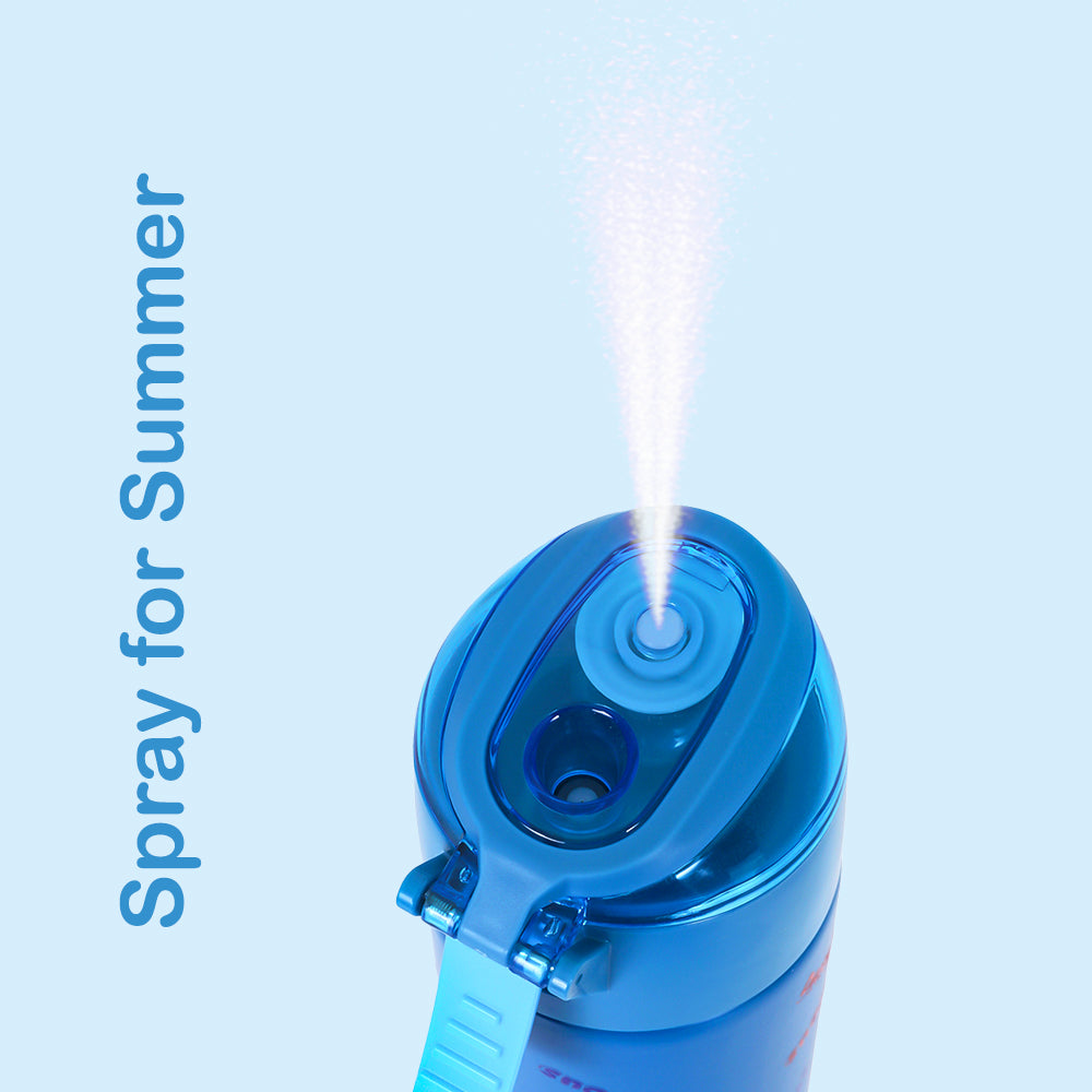 حقيبة مدرسية بعجلات من إيزي كيدز، مقاس 18 بوصة، مجموعة من 4 قطع، مع زجاجة مياه من الفولاذ المقاوم للصدأ سعة 640 مل، وحقيبة غداء، وحافظة أقلام - ديناصور تريكس - أزرق