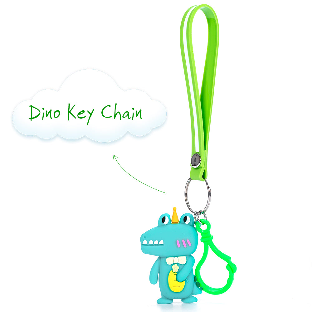 EAZY KIDS School Bag Dino in Space wt Trolley - Blue