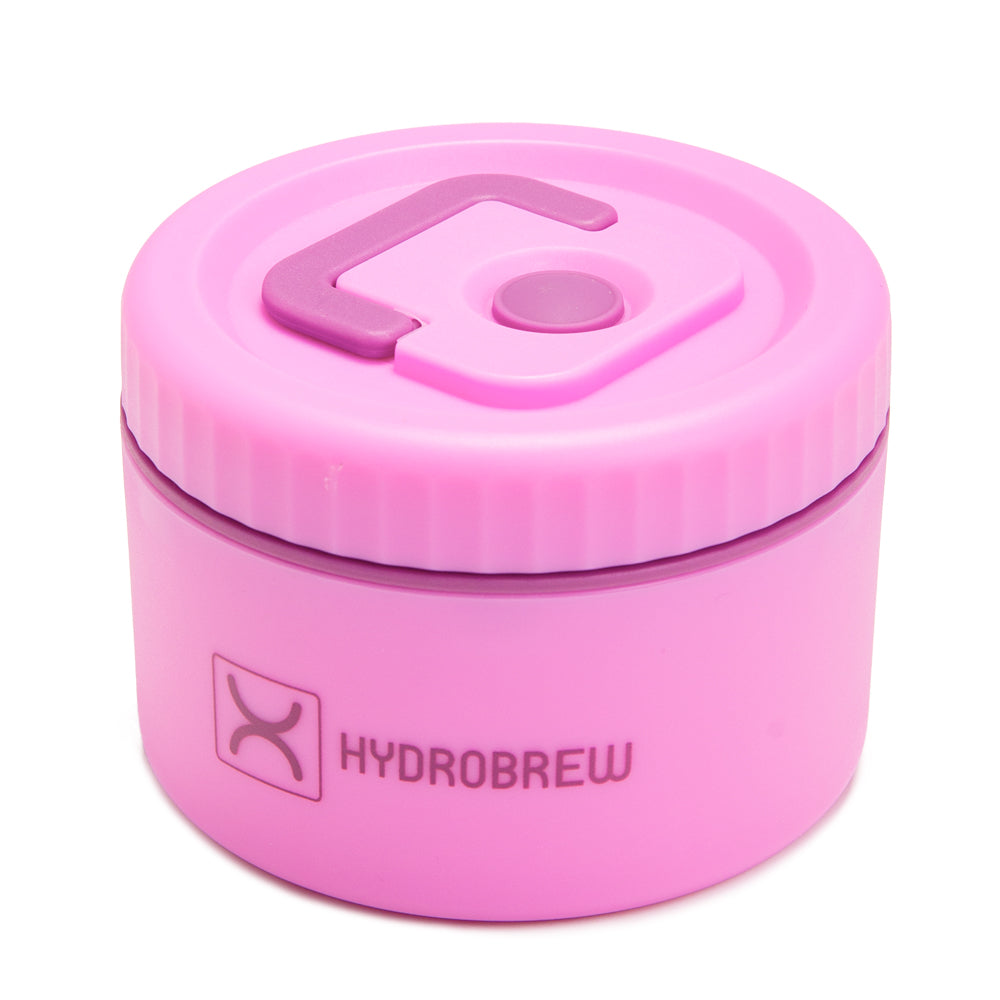 Hydrobrew Bento Lunch Box 1.74L w/ Steel Food Jar & Sip Switch Water Bottle 1000ml | Leakproof Meal Box – Dream Pink