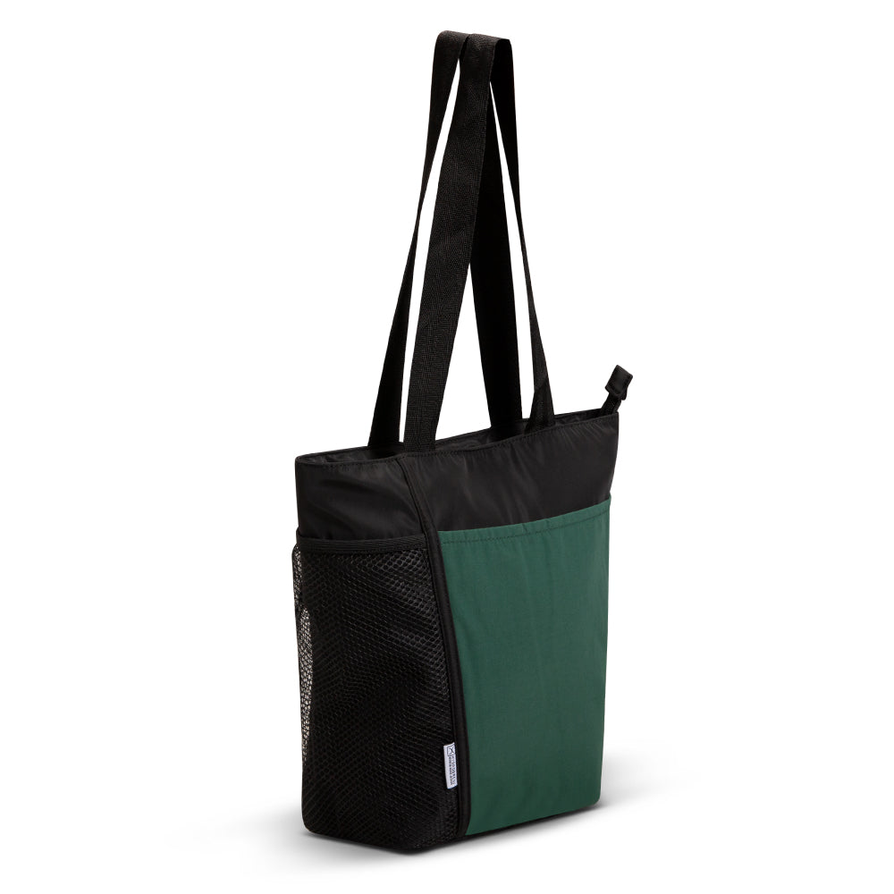 Hydrobrew Lunch Bag w/ 720ml Insulated Water Bottle | Spacious Tote Bag w/ Stainless Steel Bottle – Olive