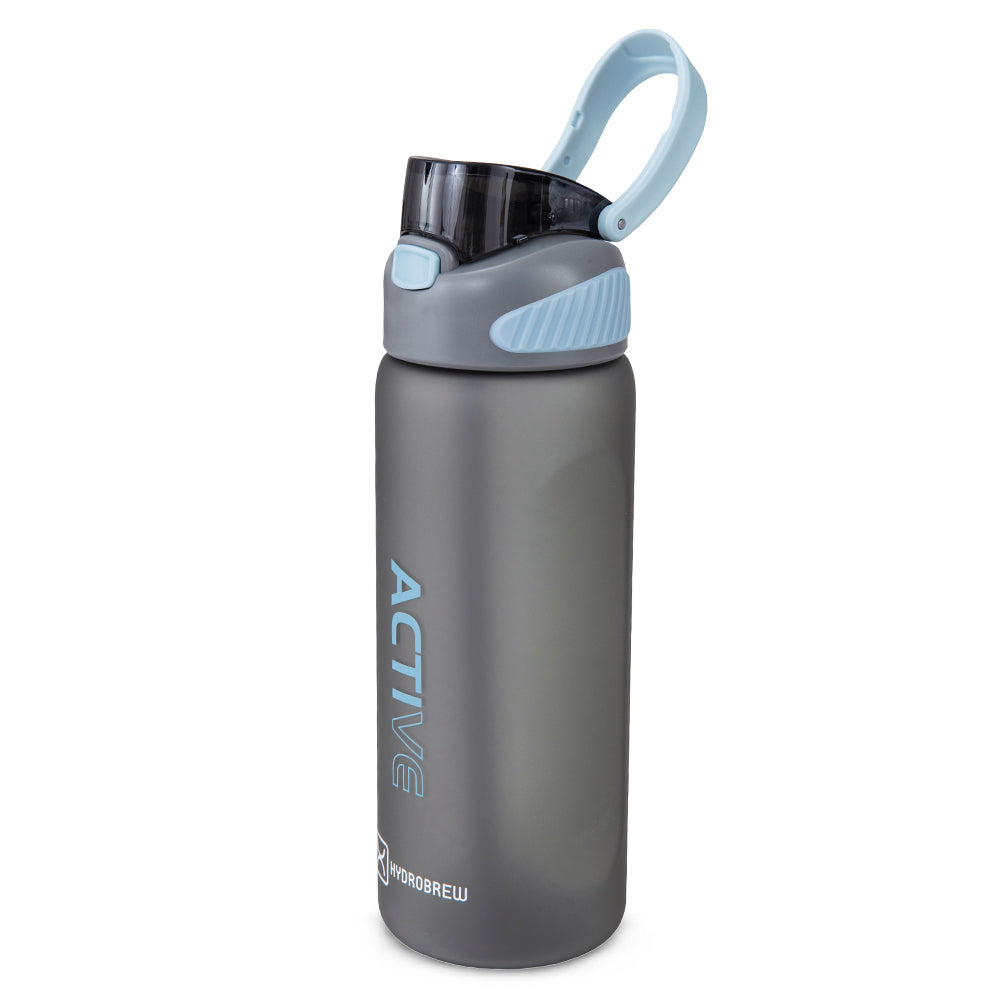 Hydrobrew Smart Serve Bento Lunch Box 1100ml w/ Sip Switch Tritan Water Bottle 1000ml | 5 Compartment Meal Box – Sky Mist