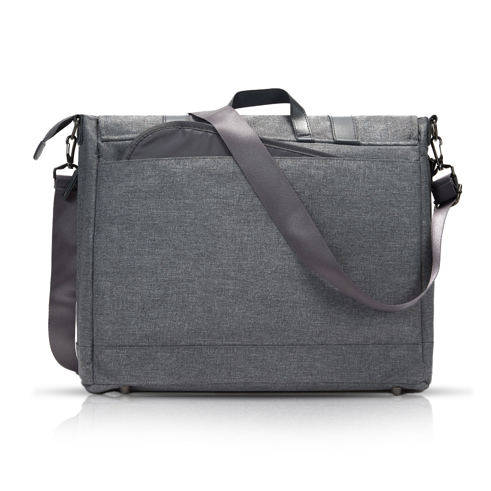 TEKNUM Evolve 2 Car Seat 0-12yrs with Grey Dad's Diaper Hand Bag - Dark Grey