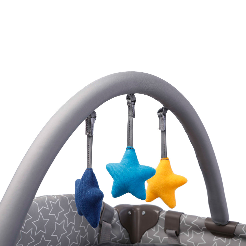 LITTLE STORY Playard + Stroller & Diaper Bag Set