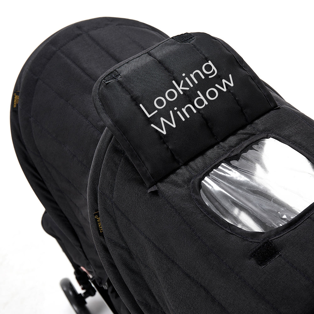 TEKNUM Double Stroller Combo - Black
