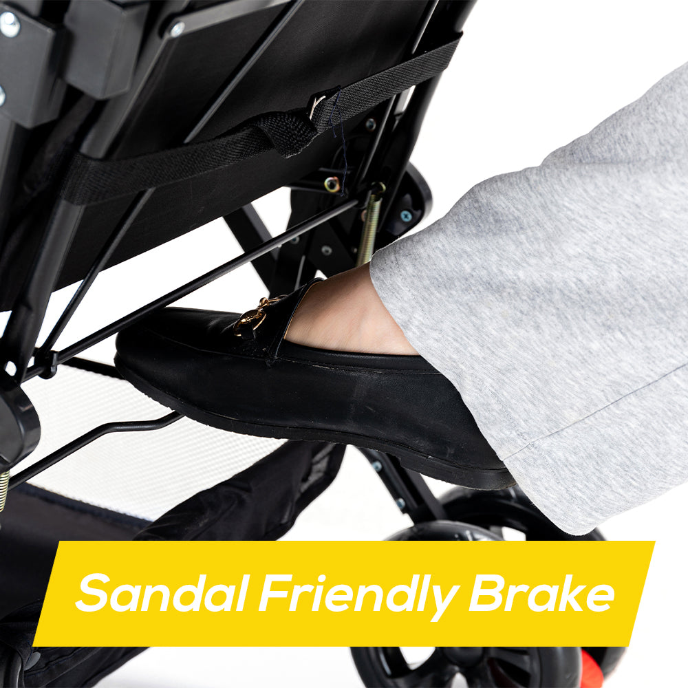 TEKNUM Double Stroller Combo - Dark Grey