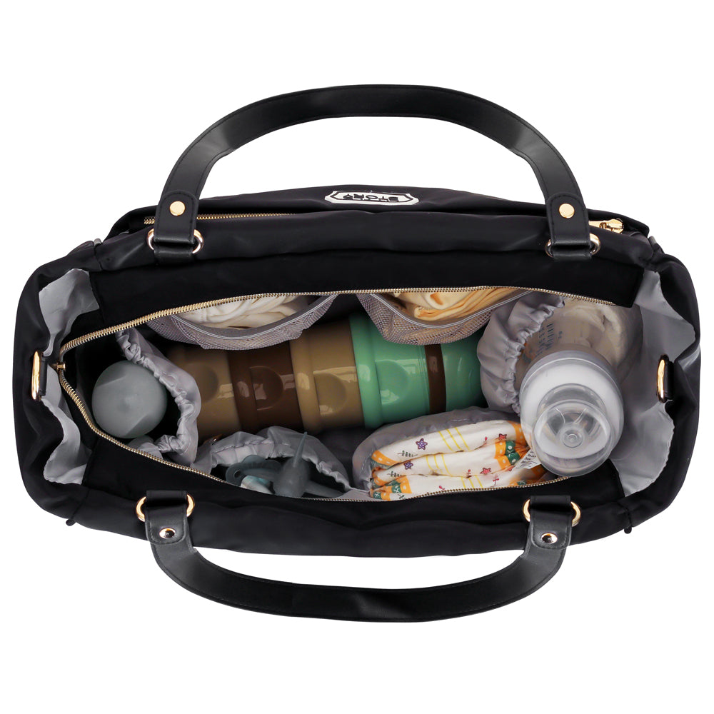 مجموعة مقعد السيارة للسفر من تيكنوم نوفا - أسود