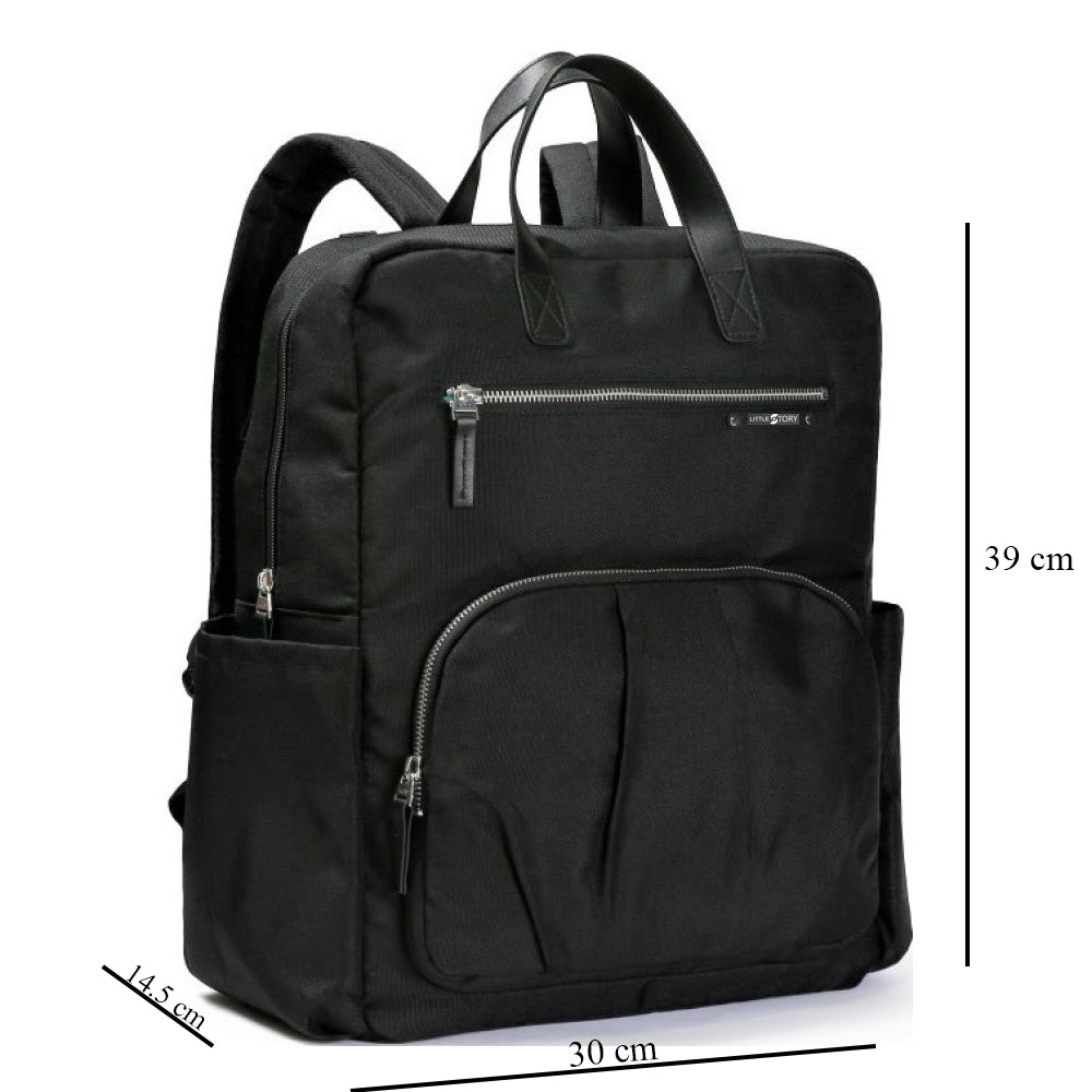 TEKNUM SLD Stroller Manhattan Diaper Bag Bundle - Black