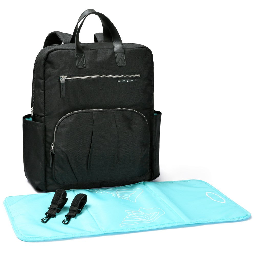 TEKNUM SLD Stroller Manhattan Diaper Bag Bundle - Black