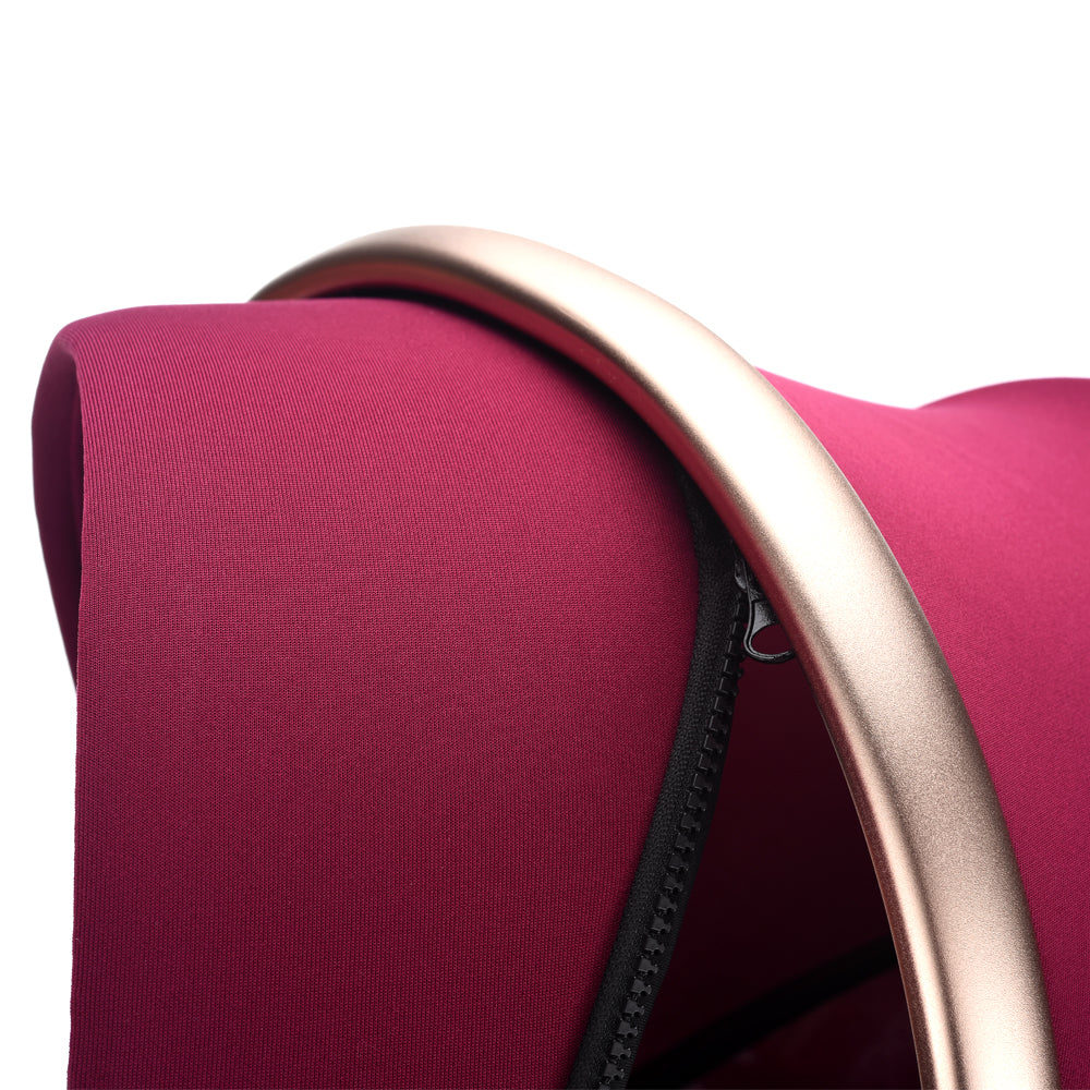 TEKNUM 3 in 1 Pram stroller with SUNVENO Fashion Diaper Tote Bag - Wine