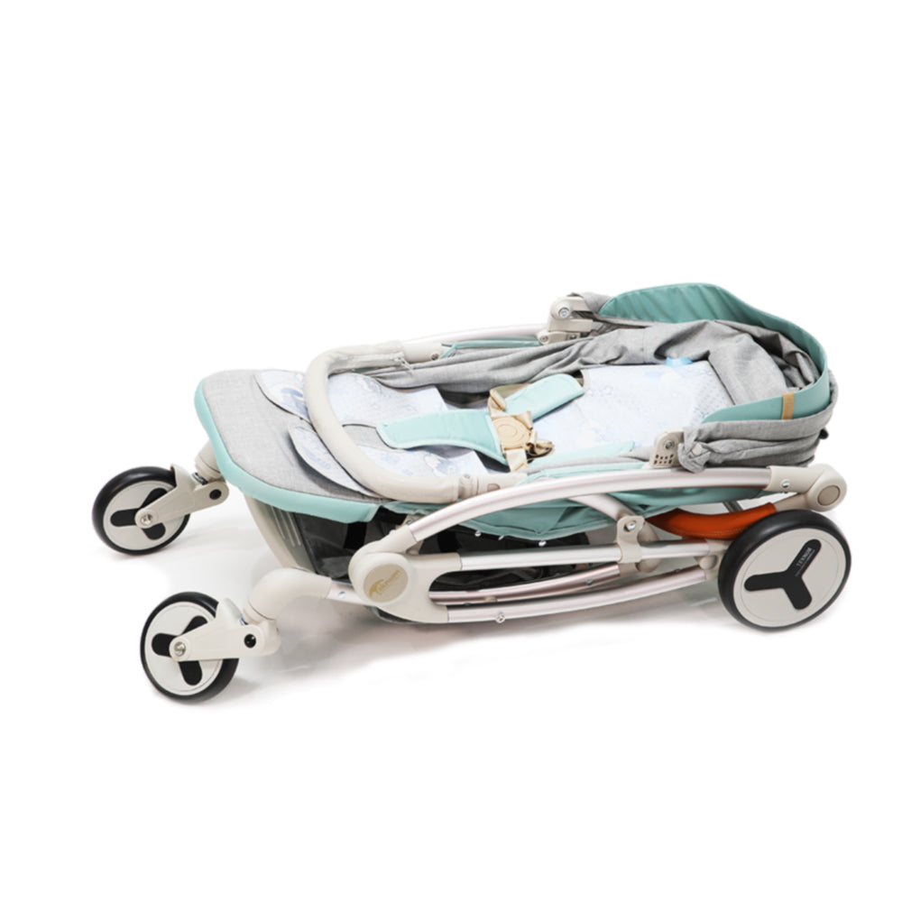 TEKNUM A1 Green + SUNVENO Grey Diaper Bag