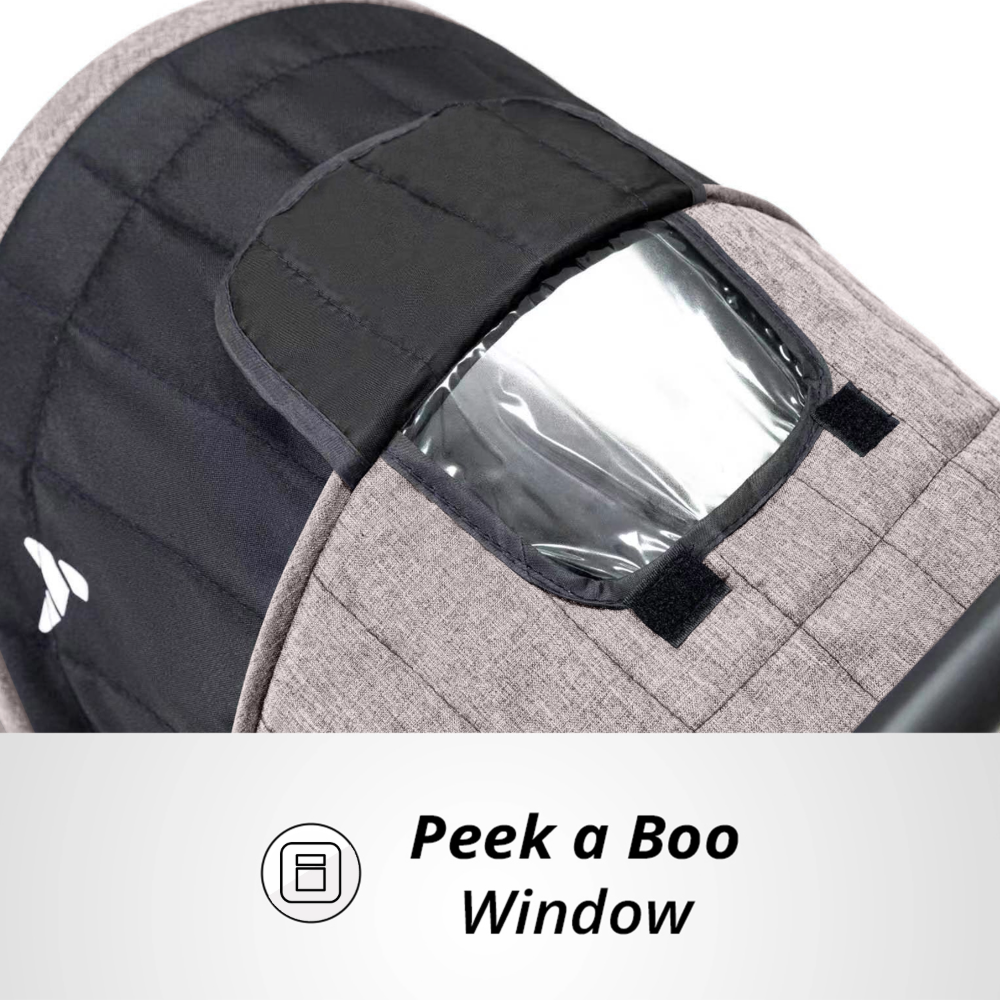 TEKNUM Reversible Look at Me Stroller w/Diaper Bags - Khaki