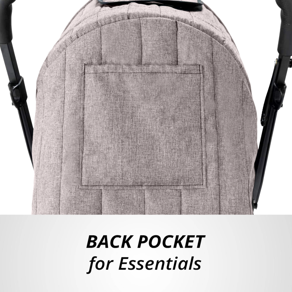 TEKNUM Reversible Look at Me Stroller w/Diaper Bags - Khaki