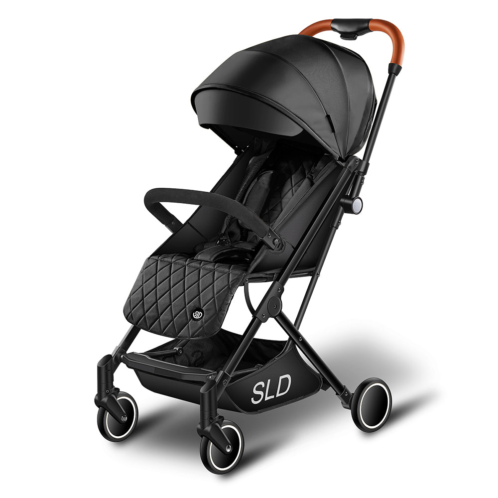 Travel Lite Stroller - SLD by TEKNUM with Hooks - Black