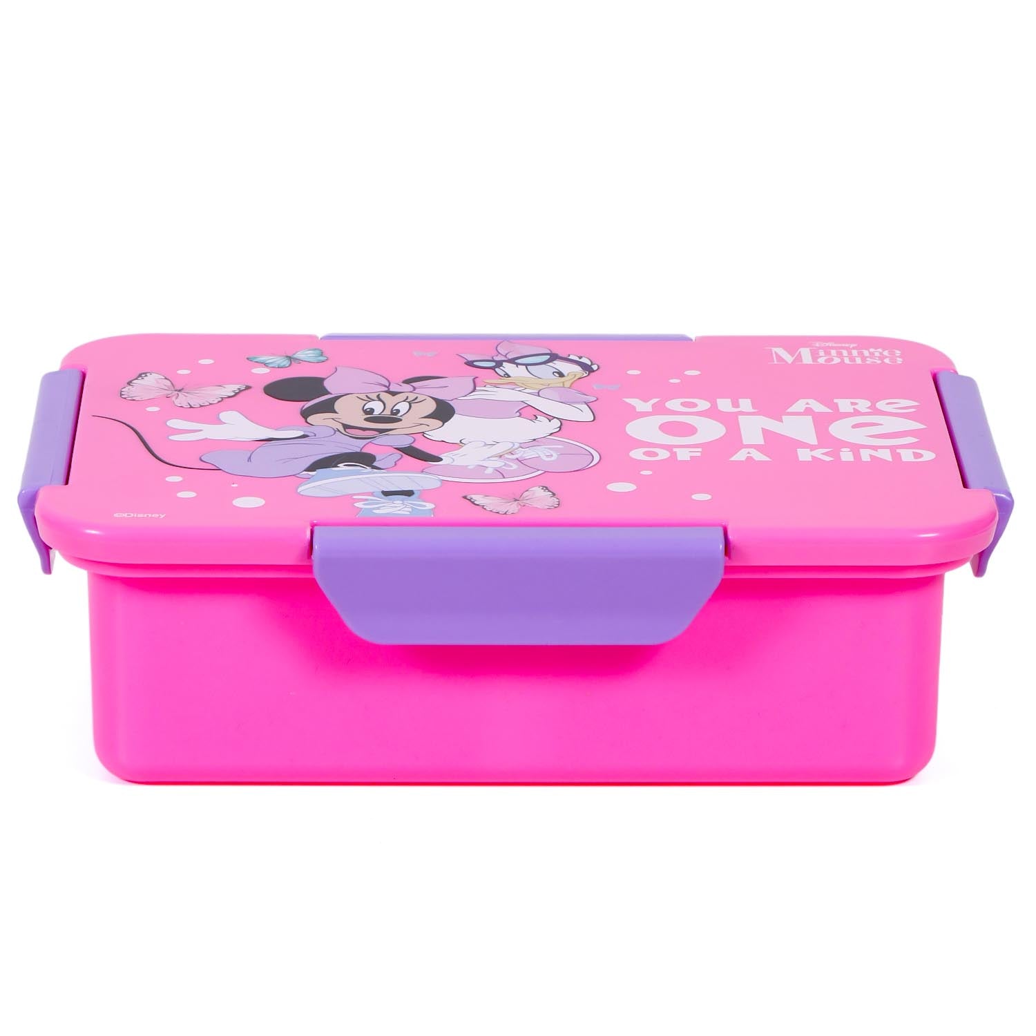 Disney Minnie Mouse 1/2/3/4 Compartment Convertible Bento Lunch Box - Pink