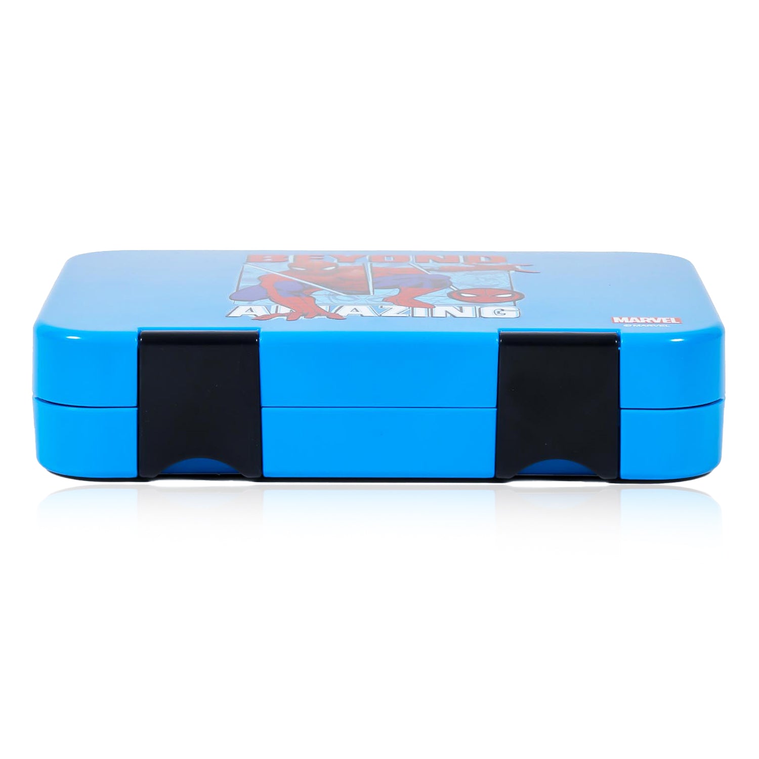 Marvel Beyond Amazing Spider Man 6/4 Compartment Convertible Bento Tritan Lunch Box - Blue