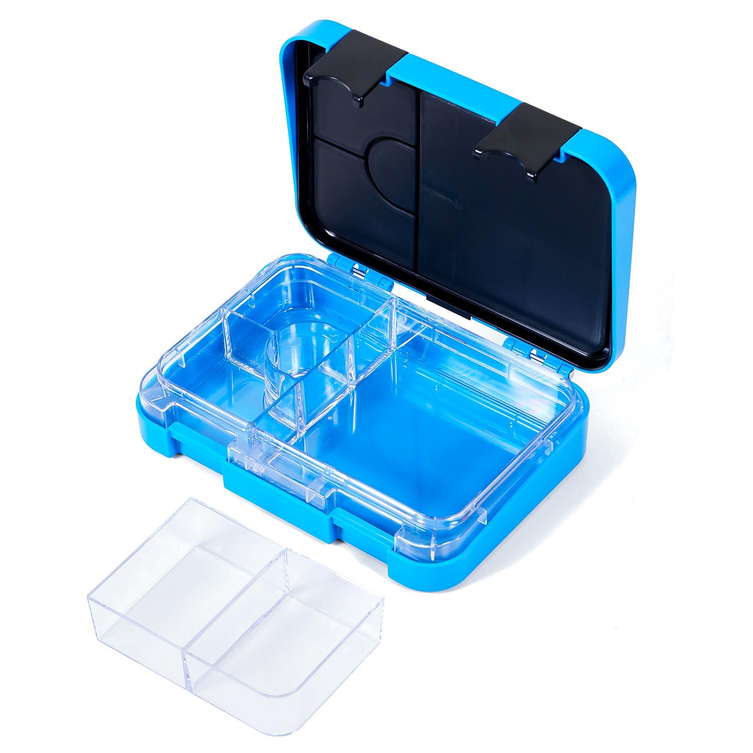Marvel Beyond Amazing Spider Man 6/4 Compartment Convertible Bento Tritan Lunch Box - Blue