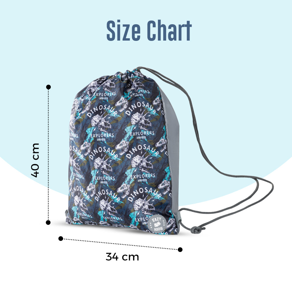 Eazy Kids Drawstring Bag - Chasing Dreams