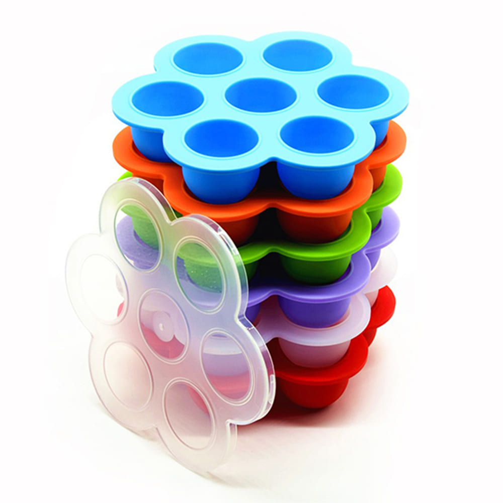 EAZY KIDS 7 food freezer tray - Red