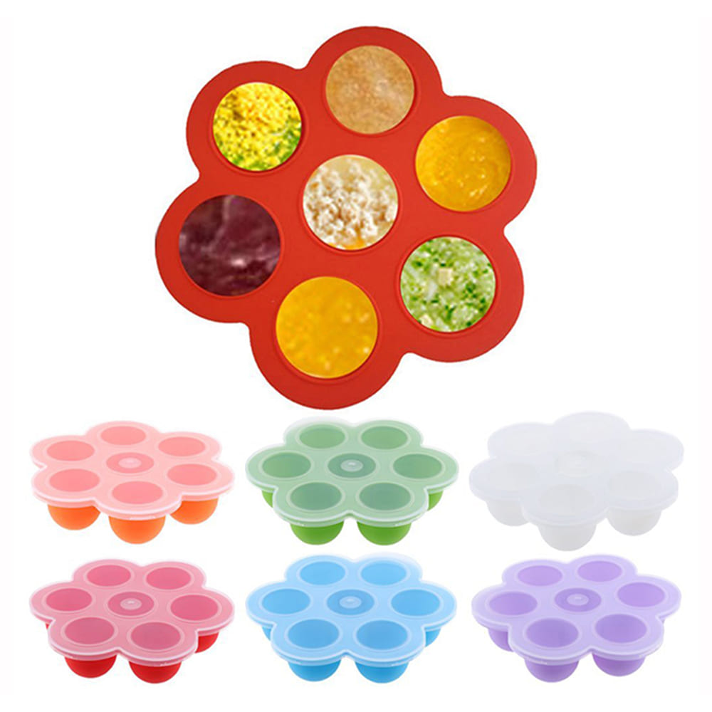 EAZY KIDS 7 food freezer tray - Red