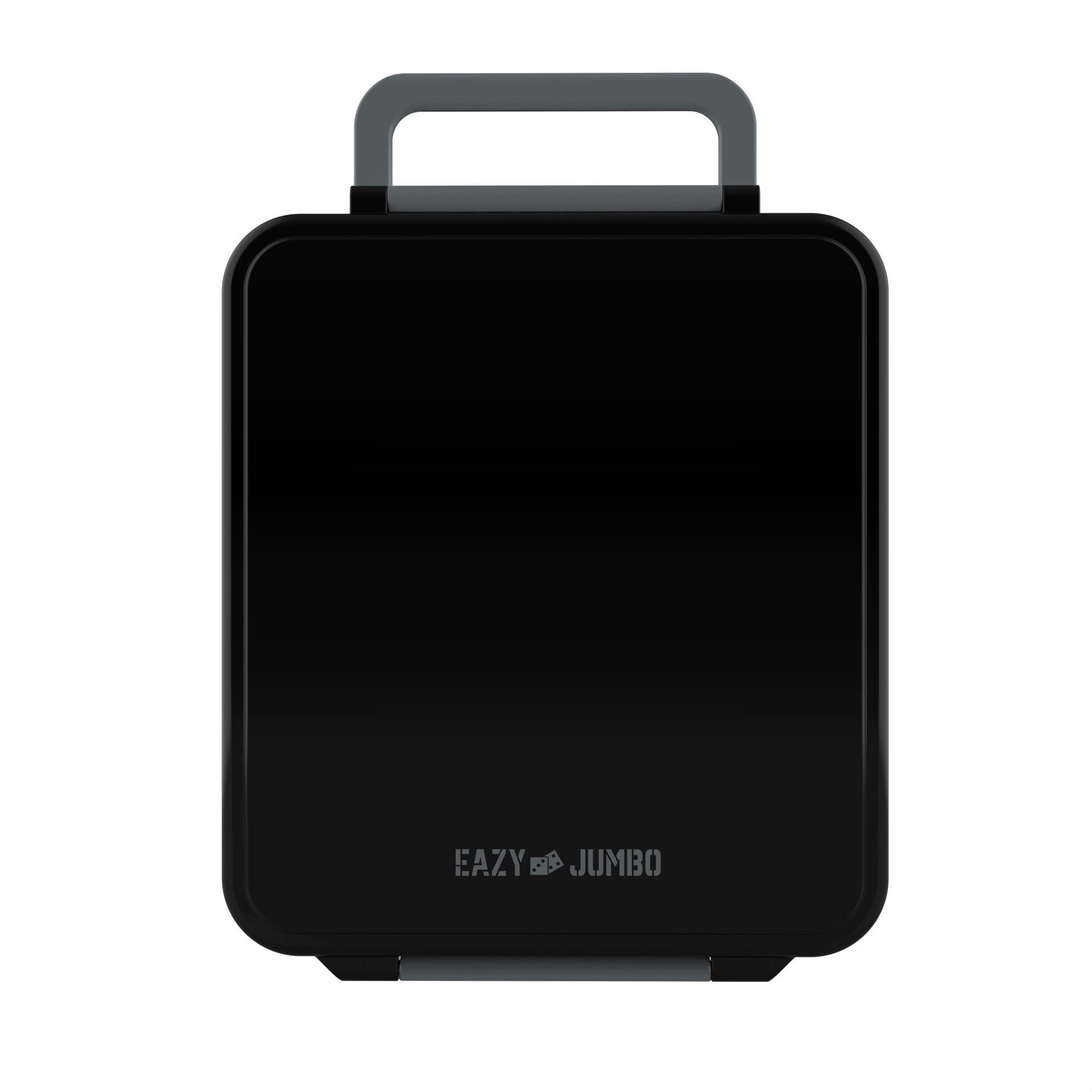 Eazy Kids Jumbo Bento Lunch Box w/Thermos & Dip Jar- Midnight Black