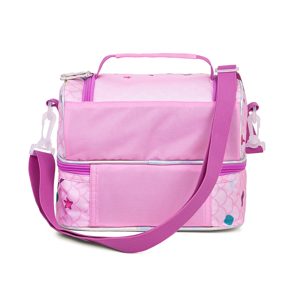 EAZY KIDS Dual Compartment Lunch Bag Mermaid - Purple