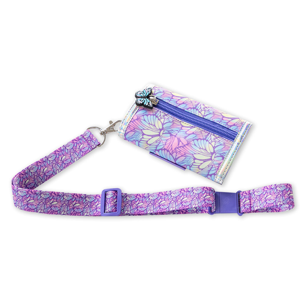 Eazy Kids Wallet - Butterfly Purple
