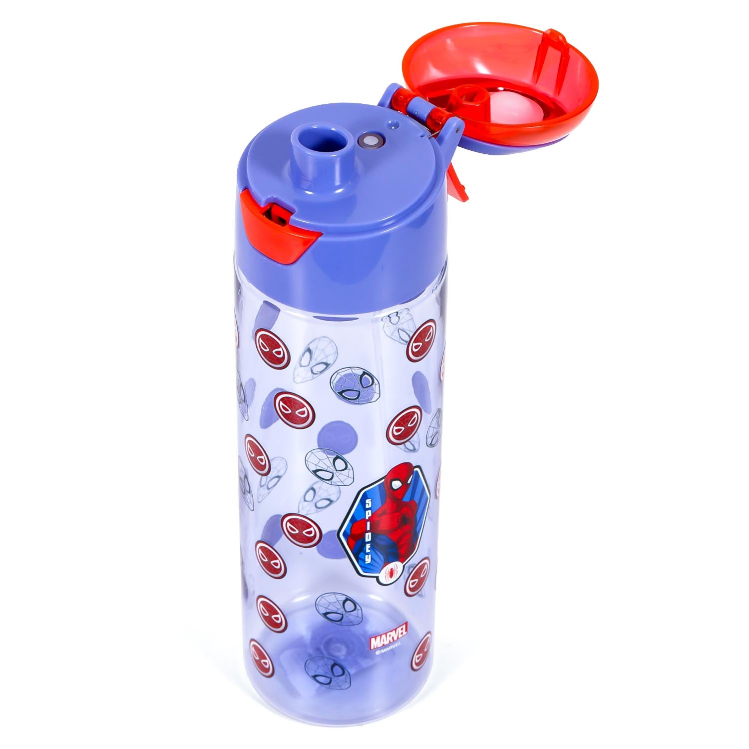 Marvel Spider - Man Tritan Water Bottle w/Spray - Blue (750ml)