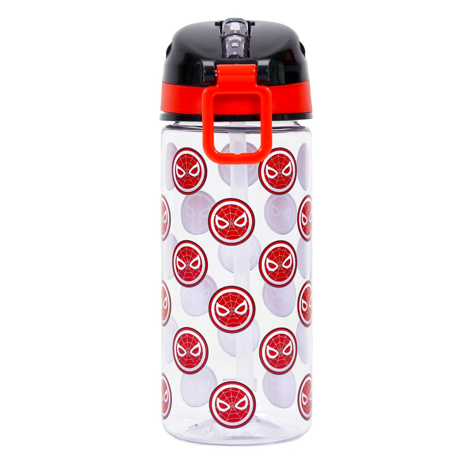 Marvel Spider - Man Tritan Water Bottle w/Carry handle - Black Red(420ml)