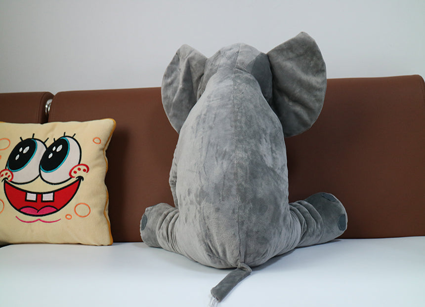 Eazy kids plush pillow Big Size Grey