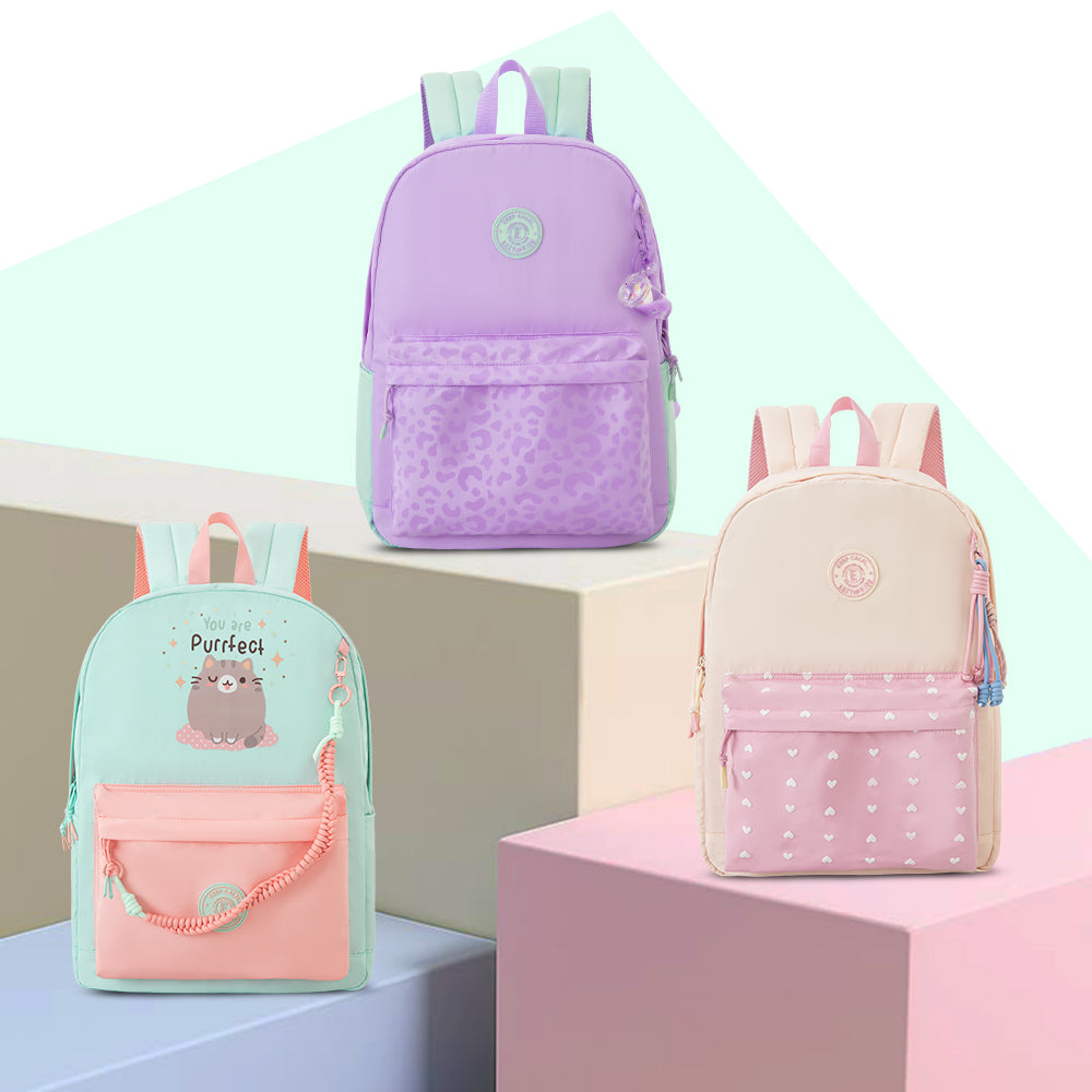 Eazy Kids 16.5” School Backpack with Laptop Compartment – Lightweight Design,Glow Backpack