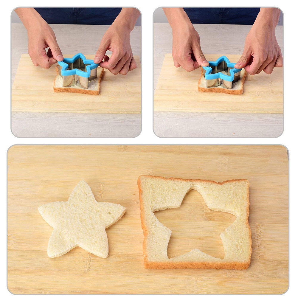 EAZY KIDS - Sandwich Cutter Stainless Steel Mini Combo
