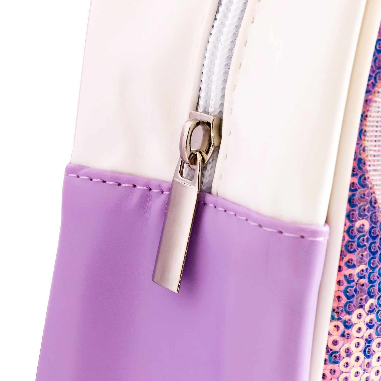 EAZY KIDS - Sequin School Backpack - Butterfly Pink