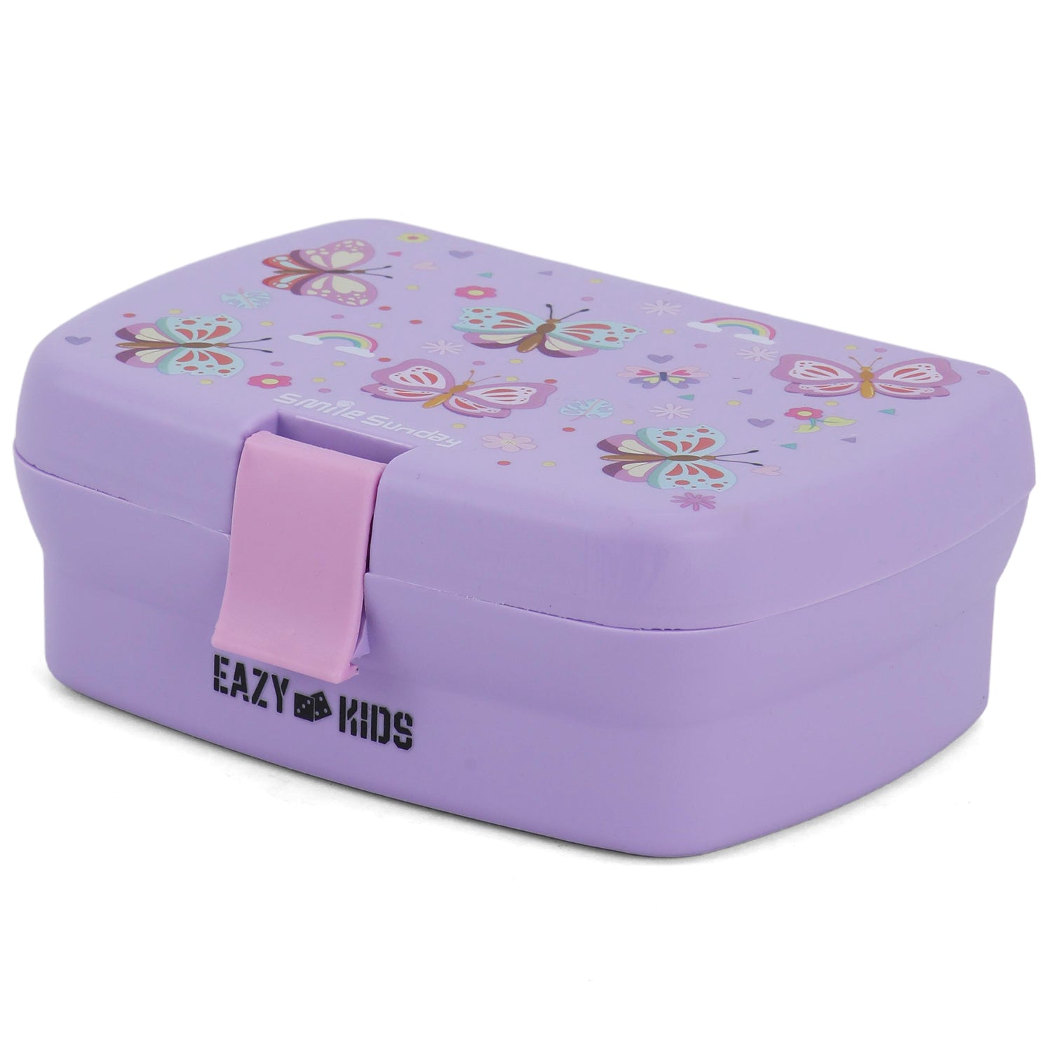 صندوق غداء بينتو للأطفال من إيزي - بنفسجي فاتح