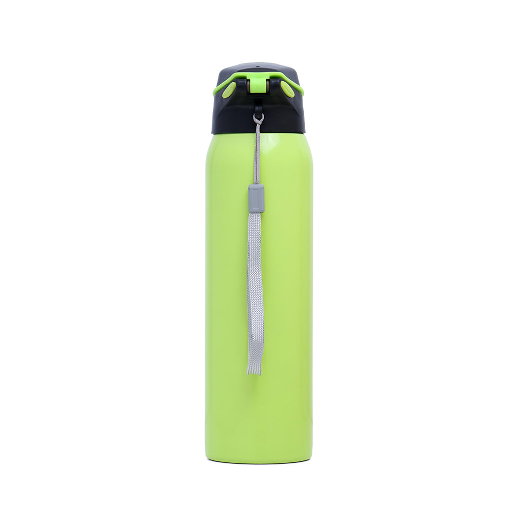 EAZY KIDS Insulated School Water Bottle - Green, 500ml