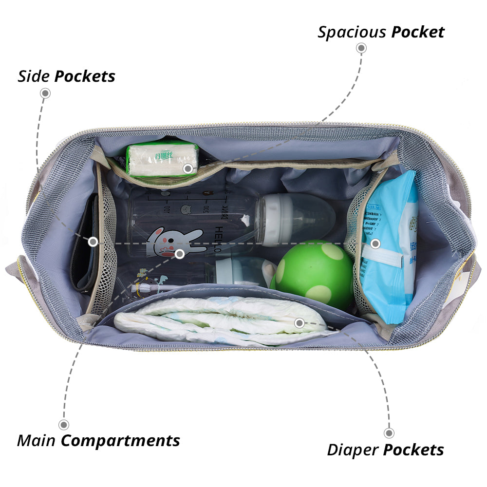 EAZY KIDS Bento Vibes Lunch Bag - Blue