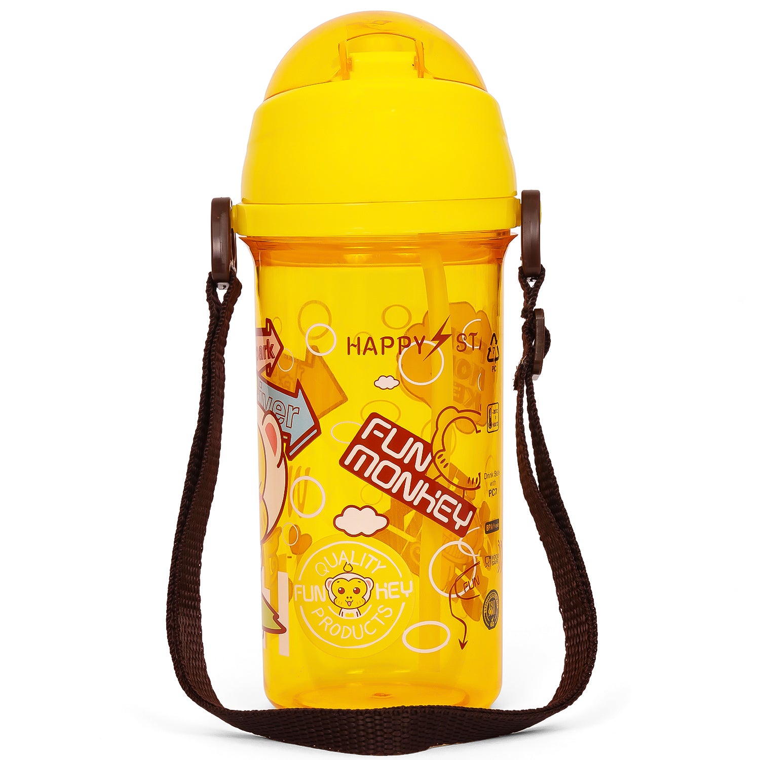 EAZY KIDS Water Bottle 600ml - Orange