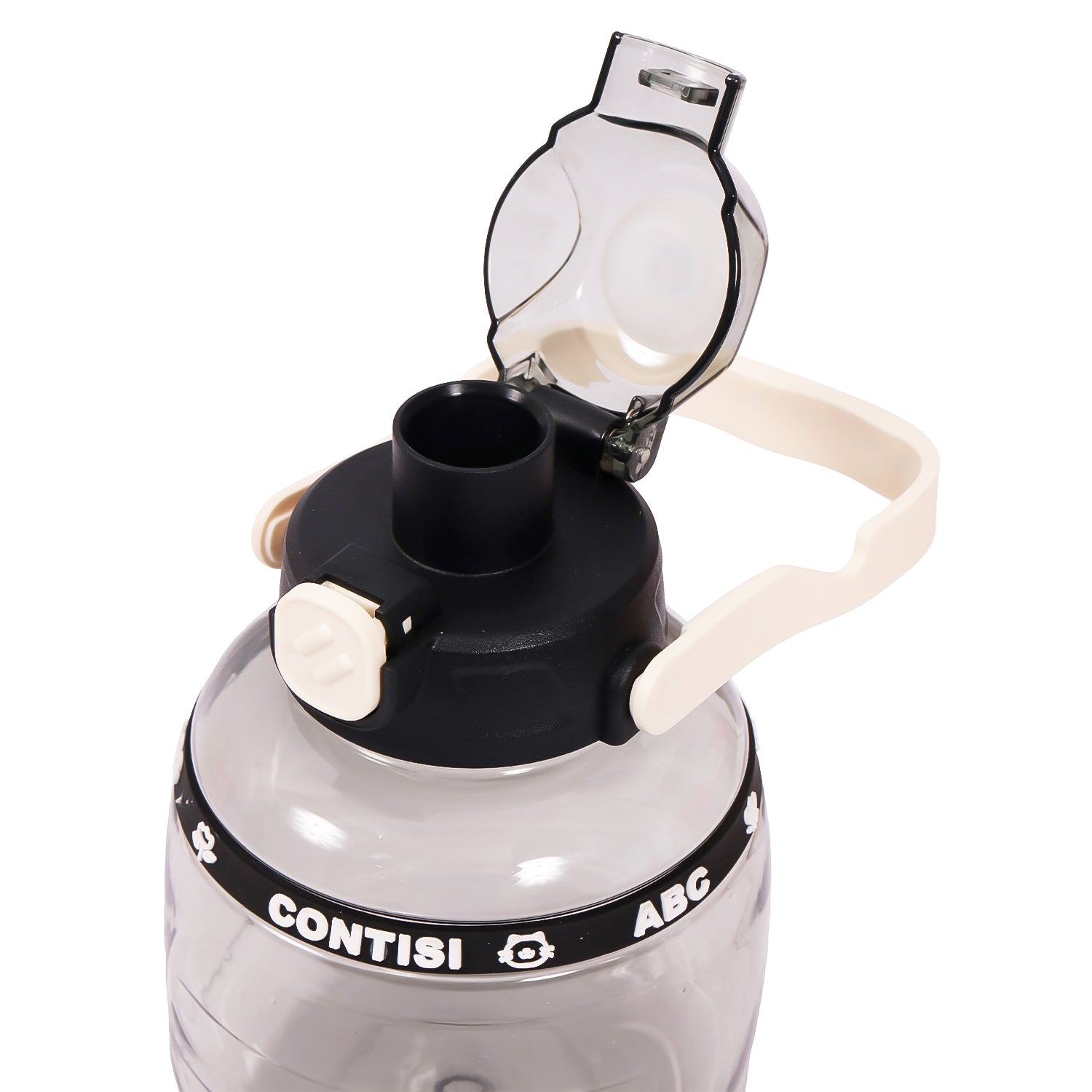 زجاجة مياه إيزي كيدز 800 مل - أسود