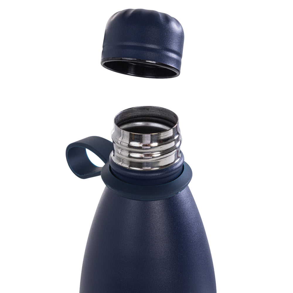 EAZY KIDS Steel Water Bottle, 1L Blue