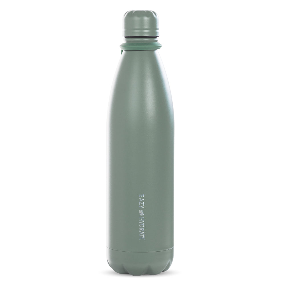 EAZY KIDS Steel Water Bottle, 1L Green