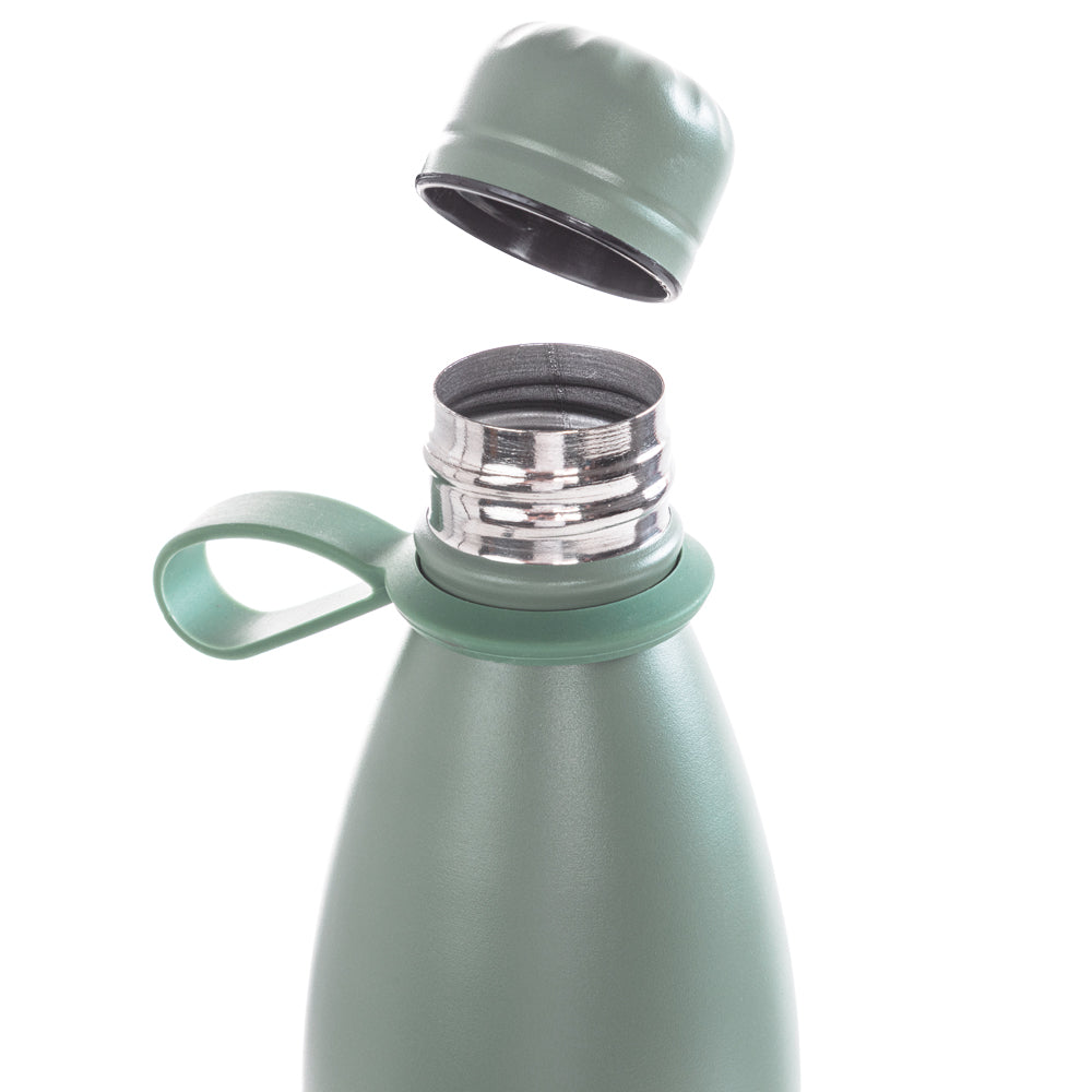 EAZY KIDS Steel Water Bottle, 1L Green