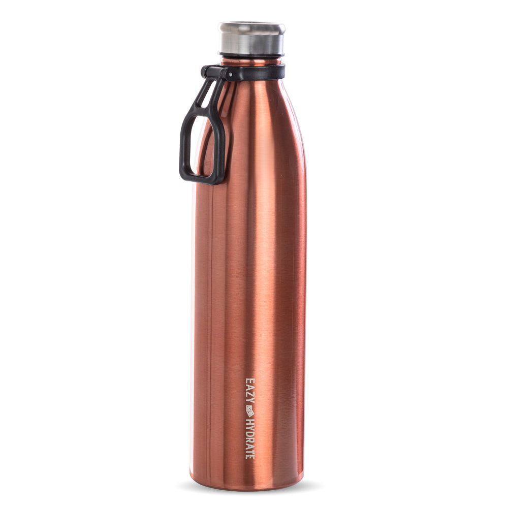 EAZY KIDS Steel Water Bottle, 1150ml Copper