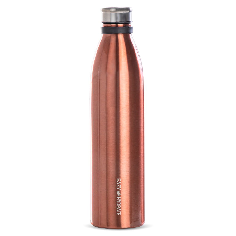 EAZY KIDS Steel Water Bottle, 1150ml Copper