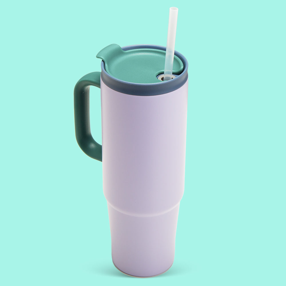 EAZY KIDS Insulated Travel Tumbler, 900ml White
