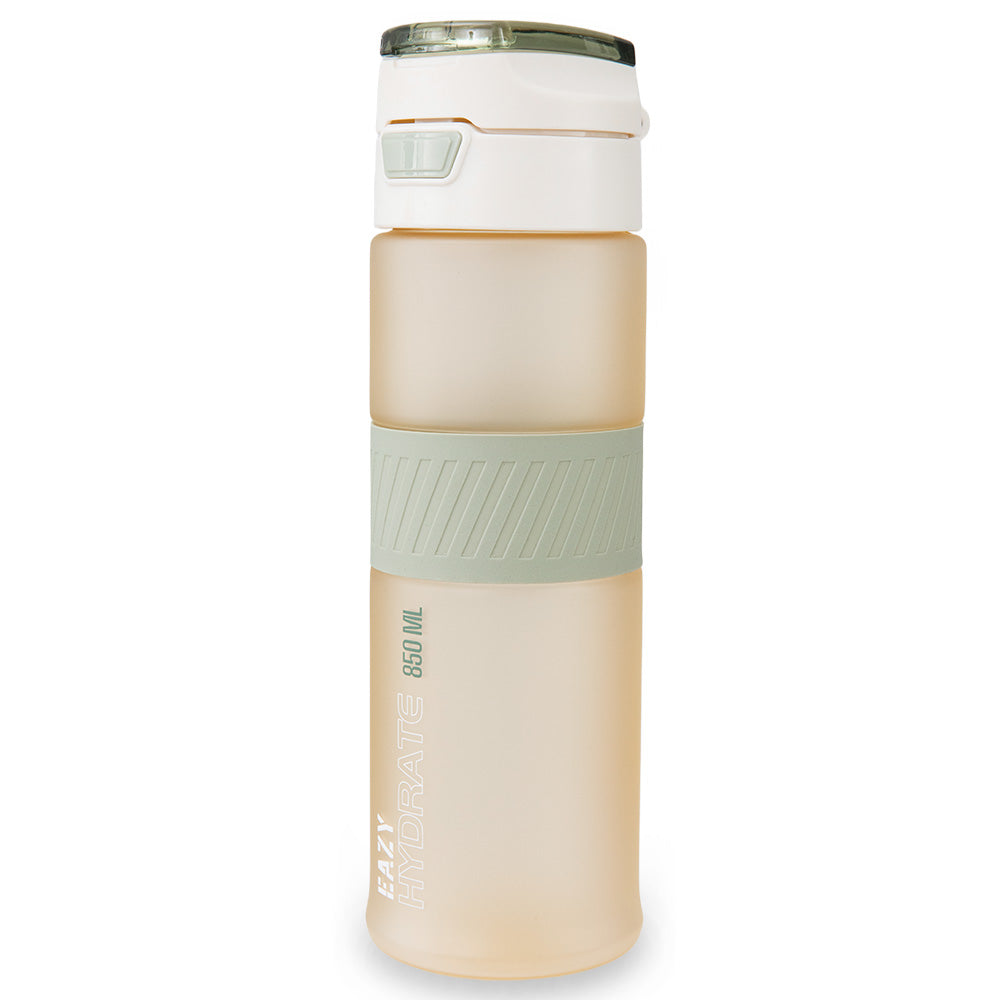 Eazy Kids Tritan Water Bottle 850ml with Spout Lid & Handle - Ivory