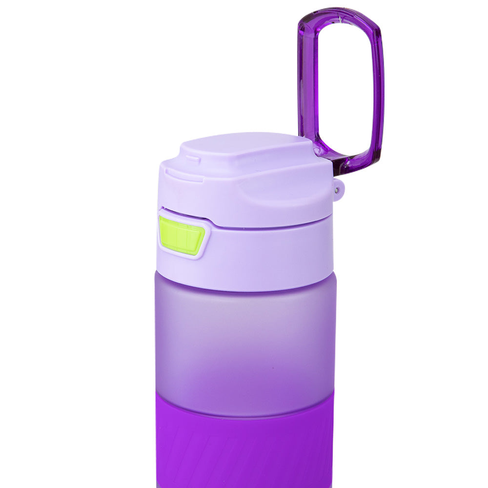Eazy Kids Tritan Water Bottle 850ml with Spout Lid & Handle - Lavender Pulse